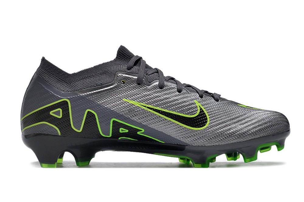 Nike Zoom Mercurial Vapor 15 Elite FG Chrome R9 - Chrome/Black/Green