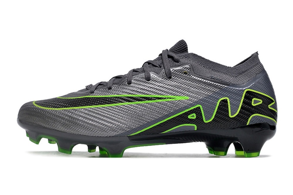 Nike Zoom Mercurial Vapor 15 Elite FG Chrome R9 - Chrome/Black/Green