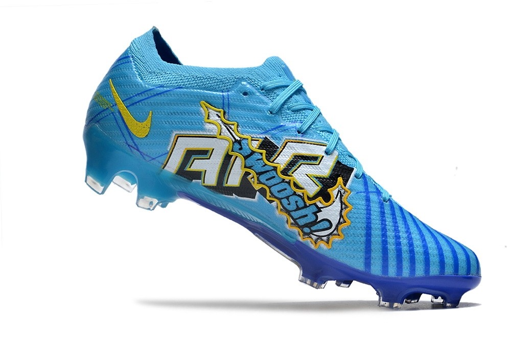Nike Mbappe Zoom Mercurial Vapor 15 Elite SG-Pro Anti Clog - Blue/Yellow/White