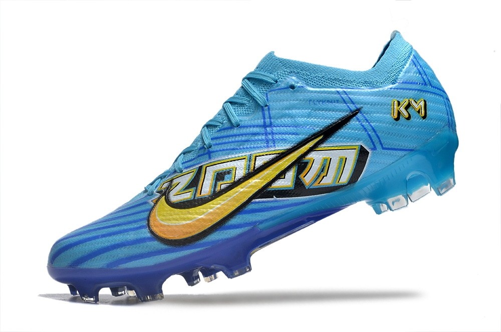 Nike Mbappe Zoom Mercurial Vapor 15 Elite SG-Pro Anti Clog - Blue/Yellow/White