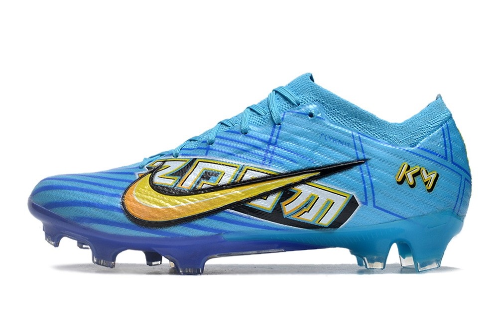 Nike Mbappe Zoom Mercurial Vapor 15 Elite SG-Pro Anti Clog - Blue/Yellow/White