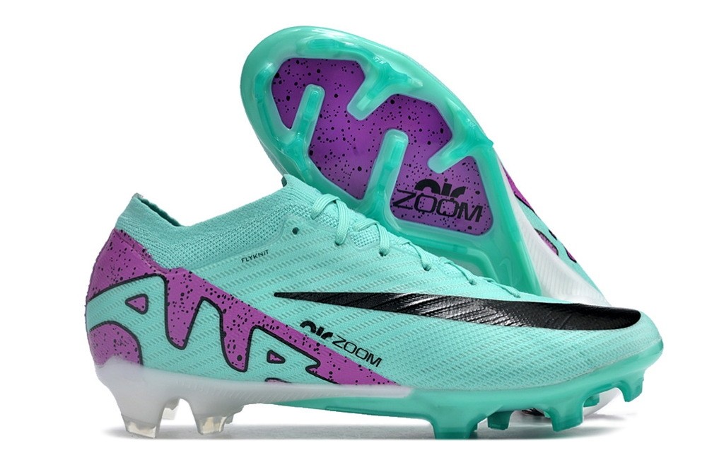 Nike Zoom Mercurial Vapor 15 Elite FG Peak Ready Pack - Ice Blue/Purple/Black/White