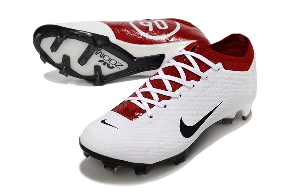 Nike Zoom Mercurial Vapor 15 Elite FG Total 90 Remark - White/Wine Red