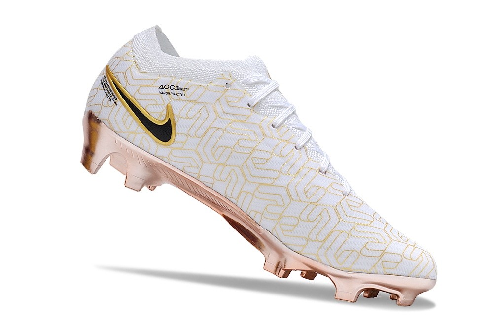 Nike Zoom Mercurial Vapor 15 Elite FG United Golden Pack - White/Metallic Gold/Black