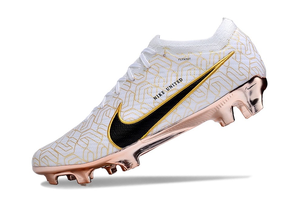 Nike Zoom Mercurial Vapor 15 Elite FG United Golden Pack - White/Metallic Gold/Black