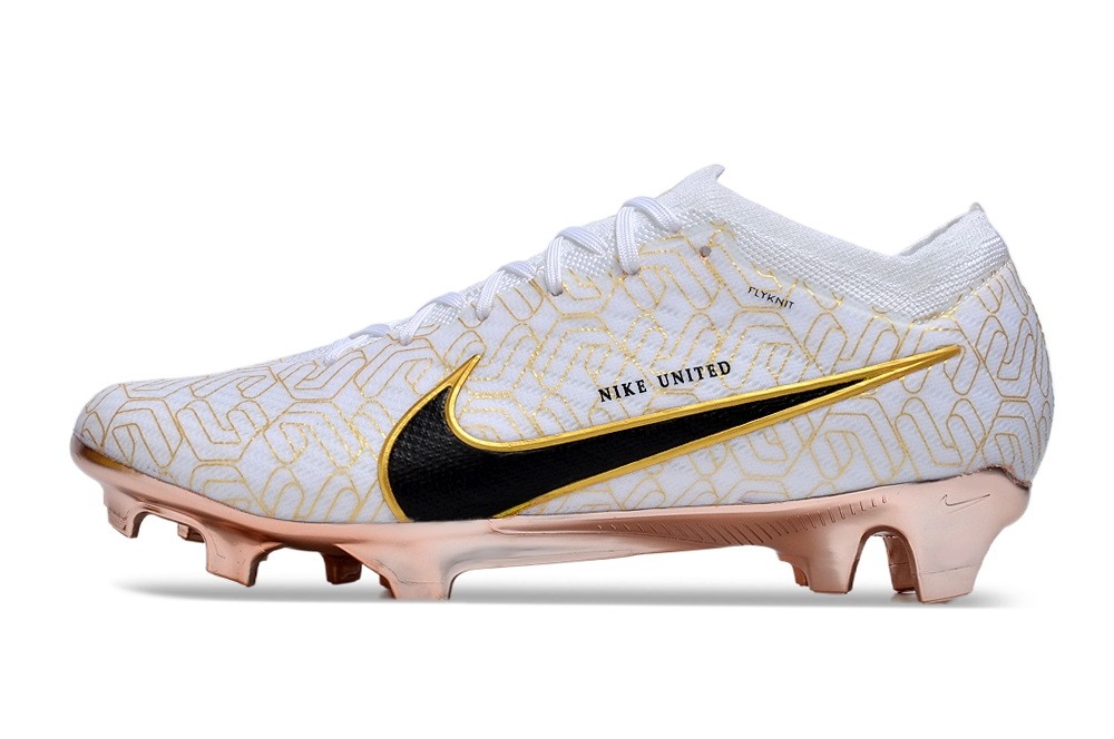 Nike Zoom Mercurial Vapor 15 Elite FG United Golden Pack - White/Metallic Gold/Black