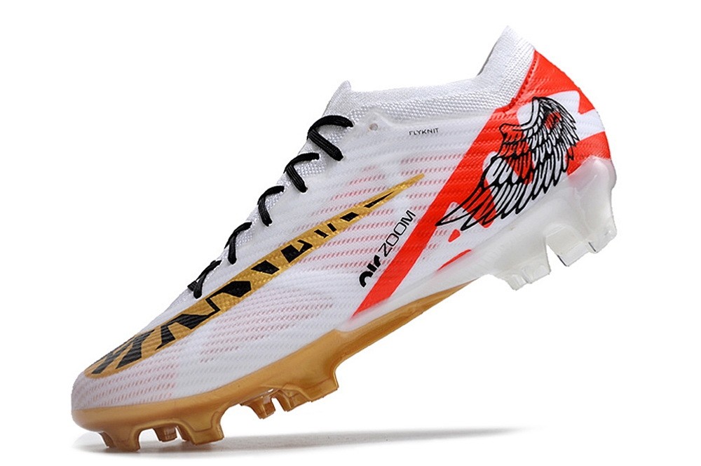 Nike Zoom Mercurial Vapor 15 Elite FG Wing - White/Gold/Red