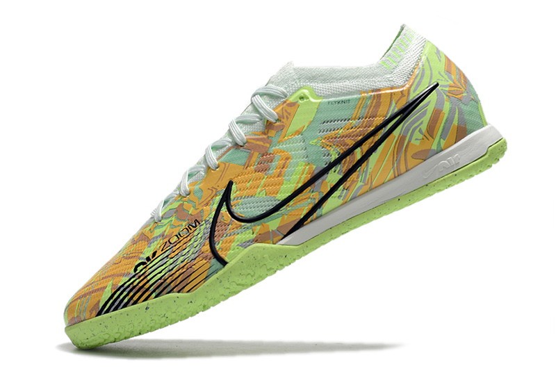 Nike Air Zoom Mercurial Vapor 15 Elite IC Bonded Pack - Barely Green/Blackened Blue/Total Orange