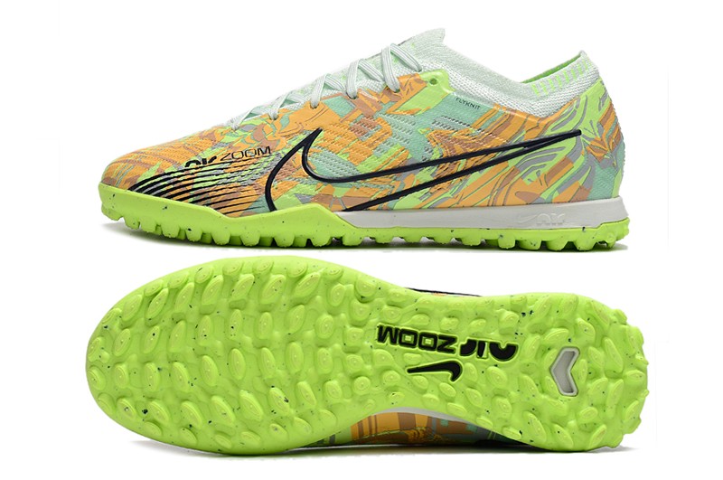 Nike Air Zoom Mercurial Vapor 15 Elite TF Bonded Pack - Barely Green/Blackened Blue/Total Orange