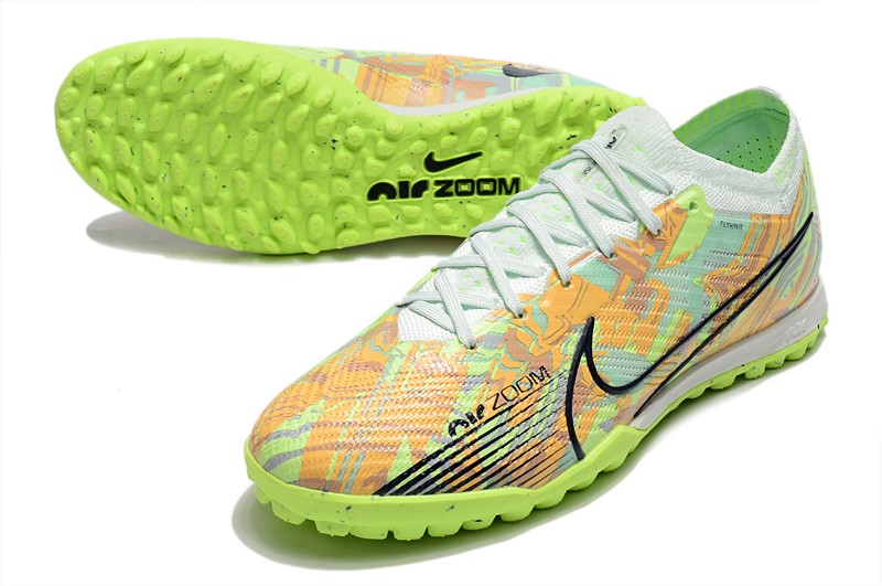 Nike Air Zoom Mercurial Vapor 15 Elite TF Bonded Pack - Barely Green/Blackened Blue/Total Orange