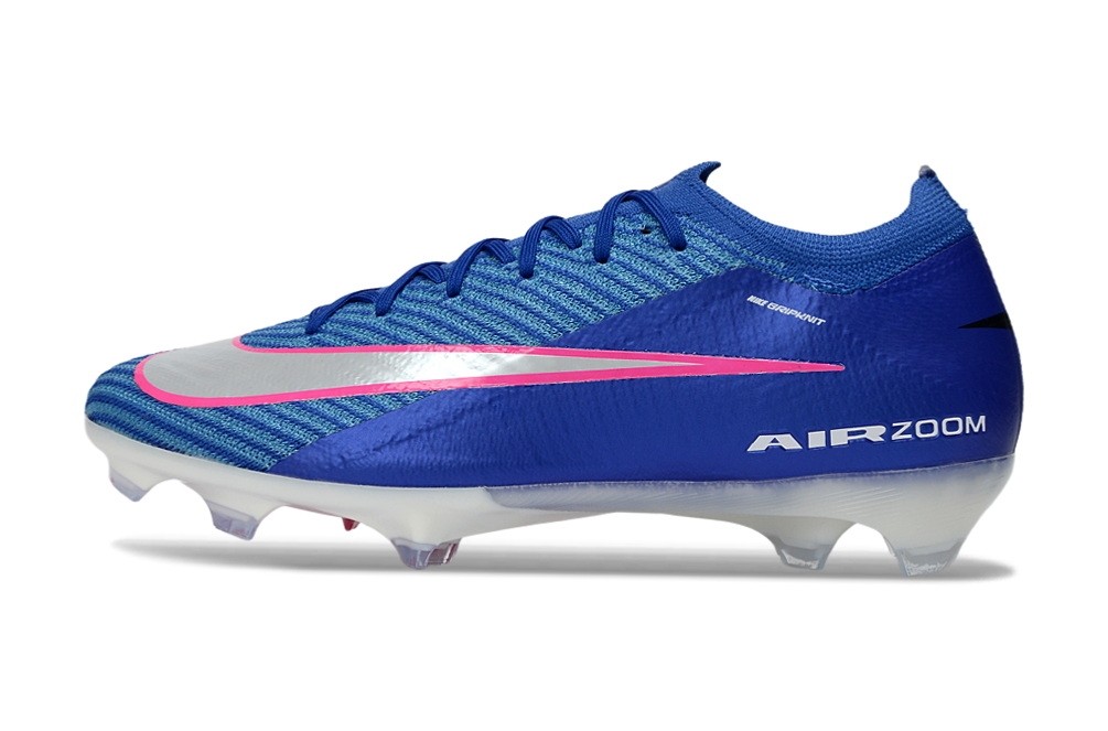 Nike Zoom Mercurial Vapor 16 Elite FG Attack Pack - Racer Blue/White/Pink