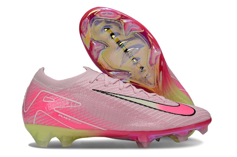 Nike Zoom Mercurial Vapor 16 Elite Low FG - Rose Pink/Volt