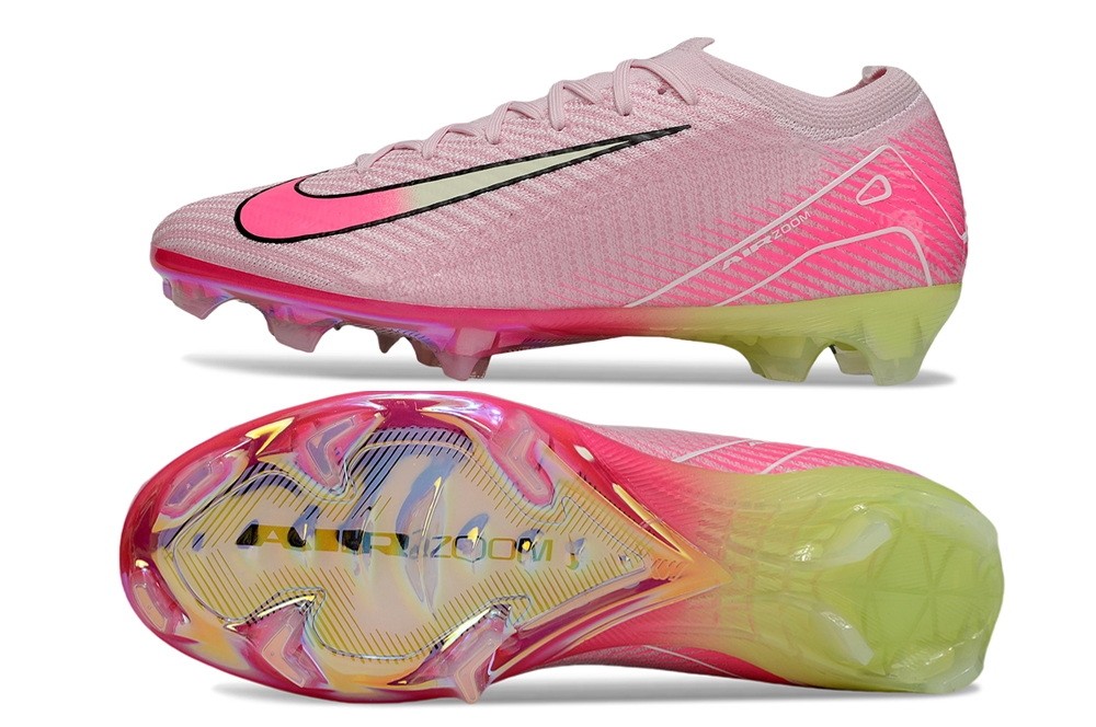 Nike Zoom Mercurial Vapor 16 Elite Low FG - Rose Pink/Volt