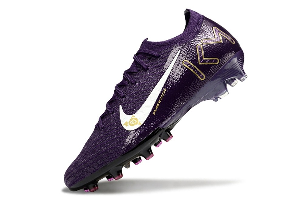 Nike Zoom Mercurial Vapor 16 Elite Mbappe AG Artificial Grass - Purple/Gold