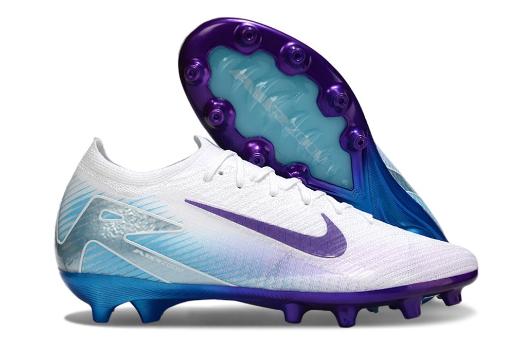 Nike Zoom Mercurial Vapor 16 LV8 Elite AG Artificial Grass - White/Purple/Blue