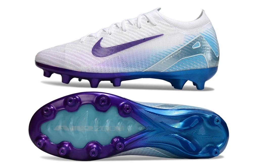 Nike Zoom Mercurial Vapor 16 LV8 Elite AG Artificial Grass - White/Purple/Blue