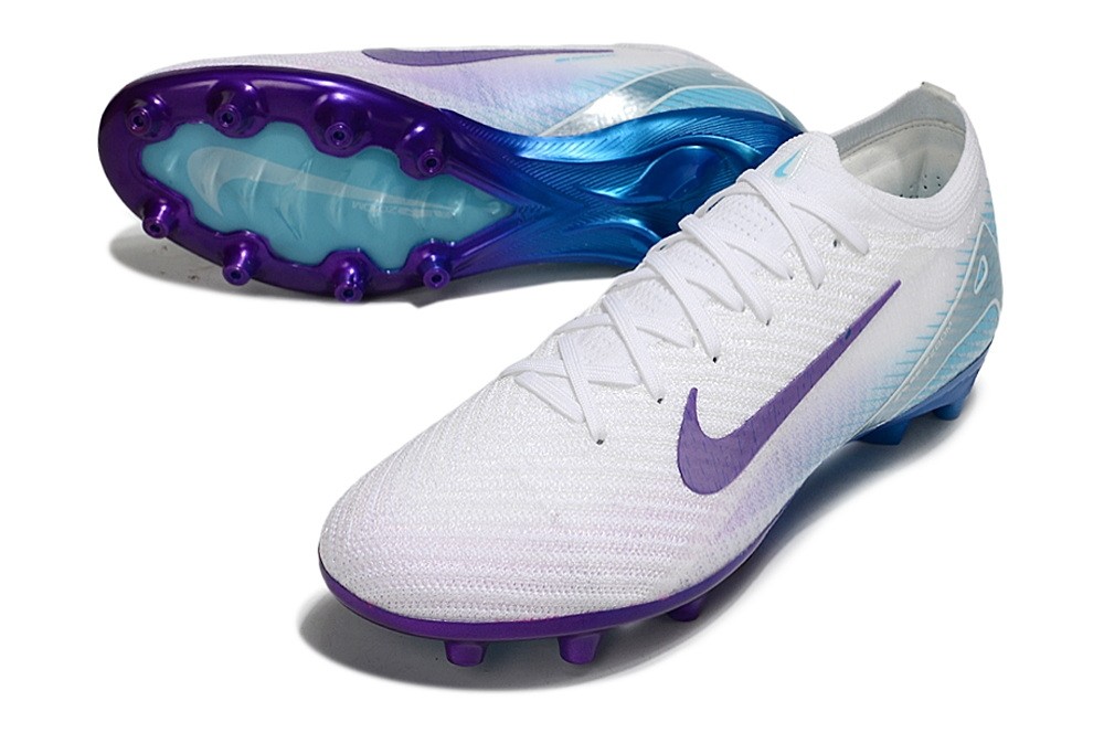 Nike Zoom Mercurial Vapor 16 LV8 Elite AG Artificial Grass - White/Purple/Blue