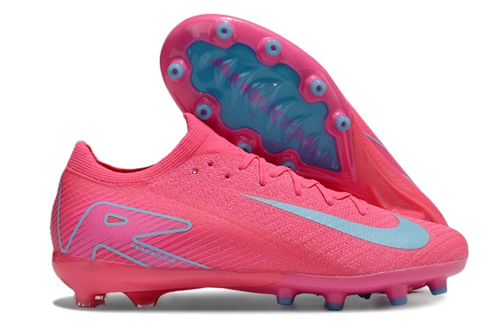 Nike Zoom Mercurial Vapor 16 Mad Energy Elite AG Cleats - Red/Aurora Green