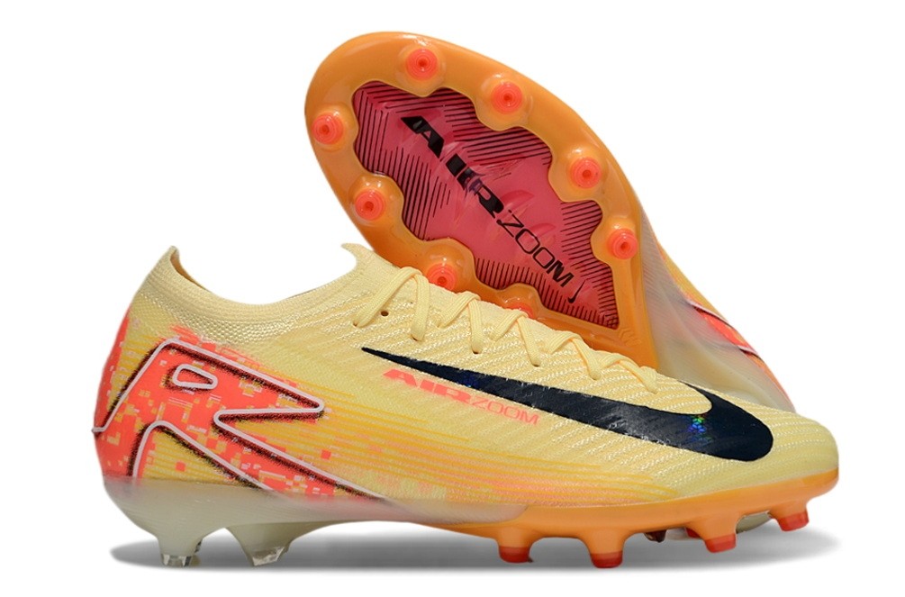 Nike Zoom Mercurial Vapor 16 Mbappe Elite AG Artificial Grass - Orange/Navy