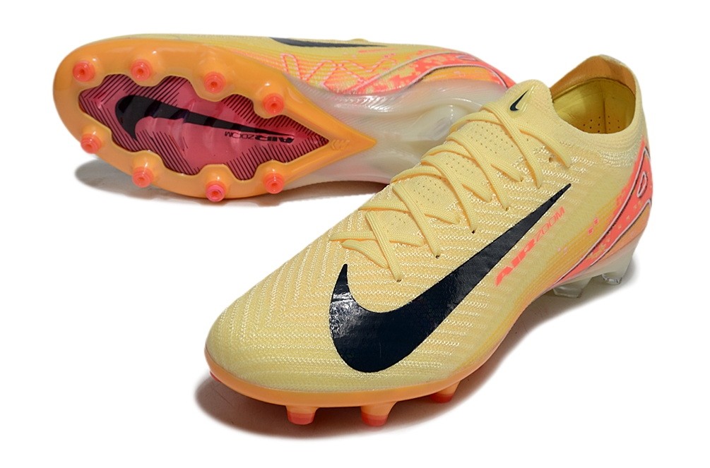 Nike Zoom Mercurial Vapor 16 Mbappe Elite AG Artificial Grass - Orange/Navy