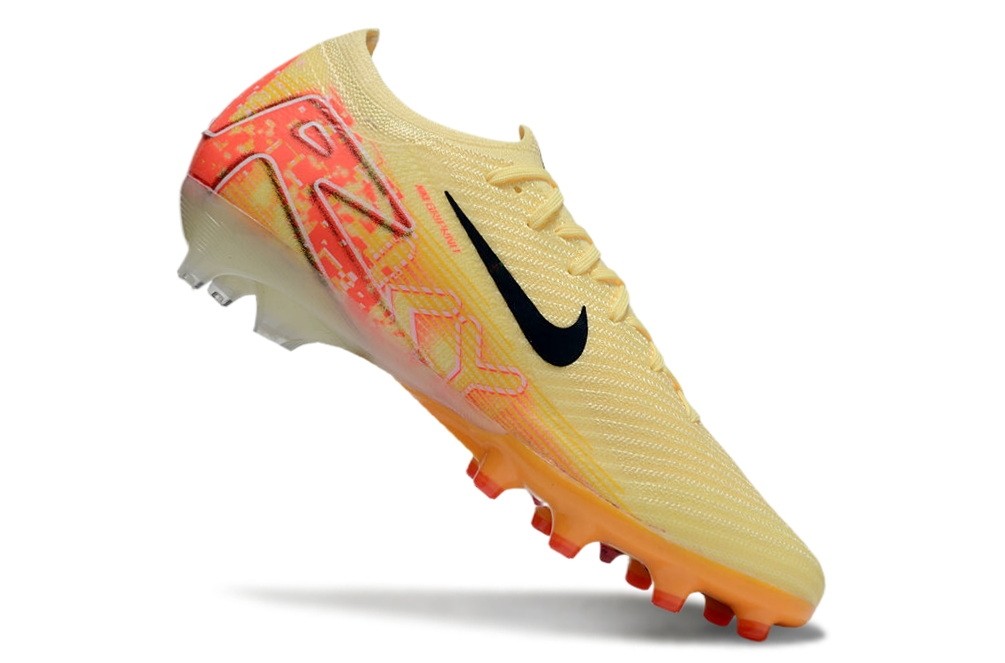 Nike Zoom Mercurial Vapor 16 Mbappe Elite AG Artificial Grass - Orange/Navy