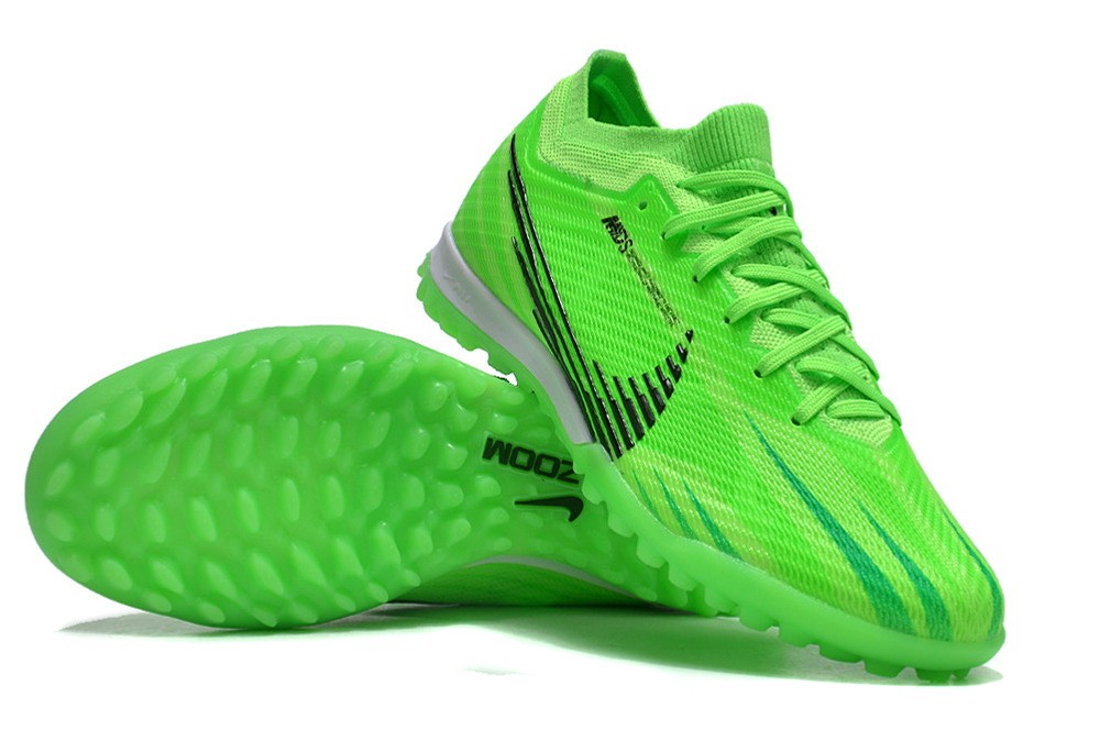 Nike 2024 Dream Speed Zoom Mercurial Vapor 15 Elite TF Turf - Green/Black