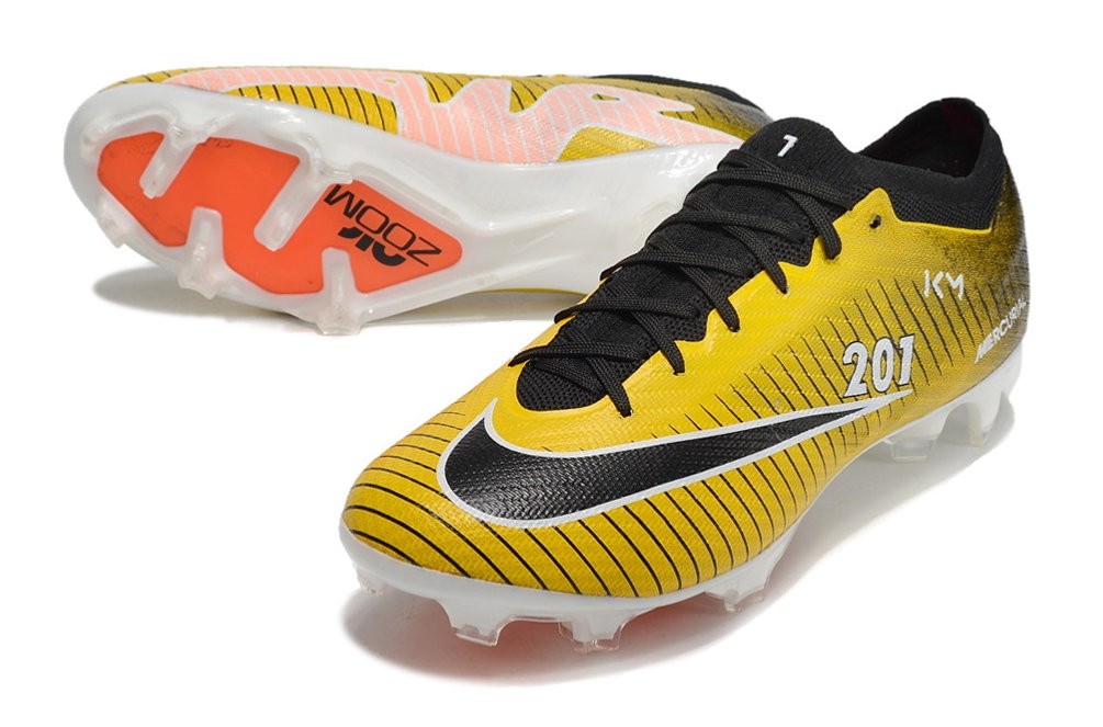 Nike Air Zoom Mercurial Mbappe 201 Vapor 15 Elite FG - Orange/White/Black