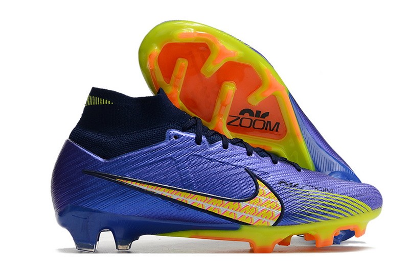 Nike Air Zoom Mercurial Superfly 9 Elite FG - Blue/Black/Yellow