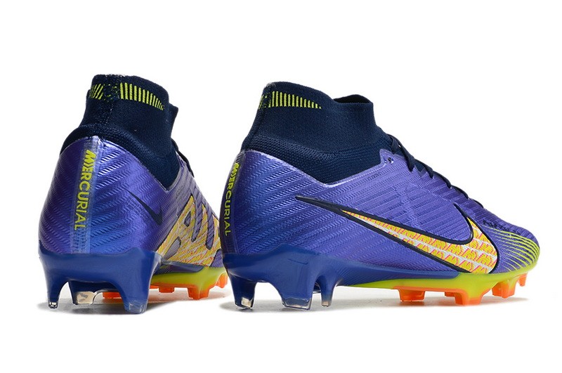 Nike Air Zoom Mercurial Superfly 9 Elite FG - Blue/Black/Yellow