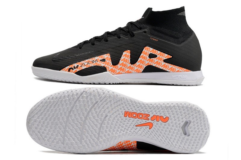 Nike Air Zoom Mercurial Superfly 9 Elite IC - Black/Orange