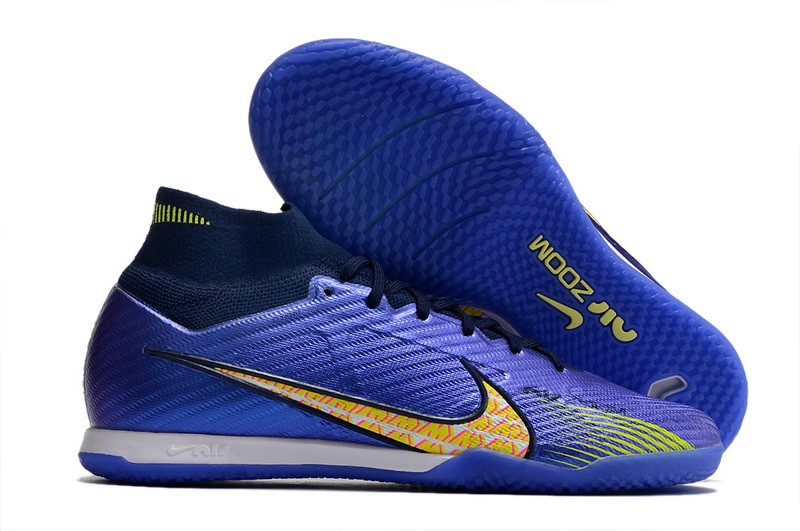 Nike Air Zoom Mercurial Superfly 9 Elite IC - Blue/Navy
