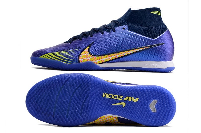 Nike Air Zoom Mercurial Superfly 9 Elite IC - Blue/Navy