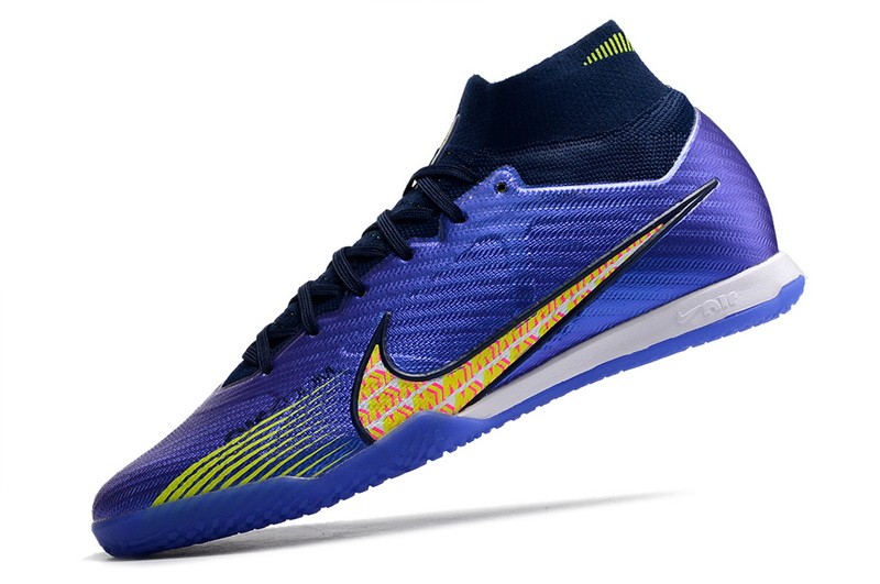 Nike Air Zoom Mercurial Superfly 9 Elite IC - Blue/Navy