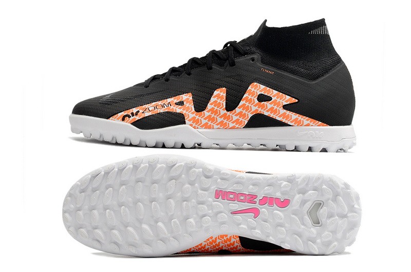 Nike Air Zoom Mercurial Superfly 9 Elite Turf - Black/Orange