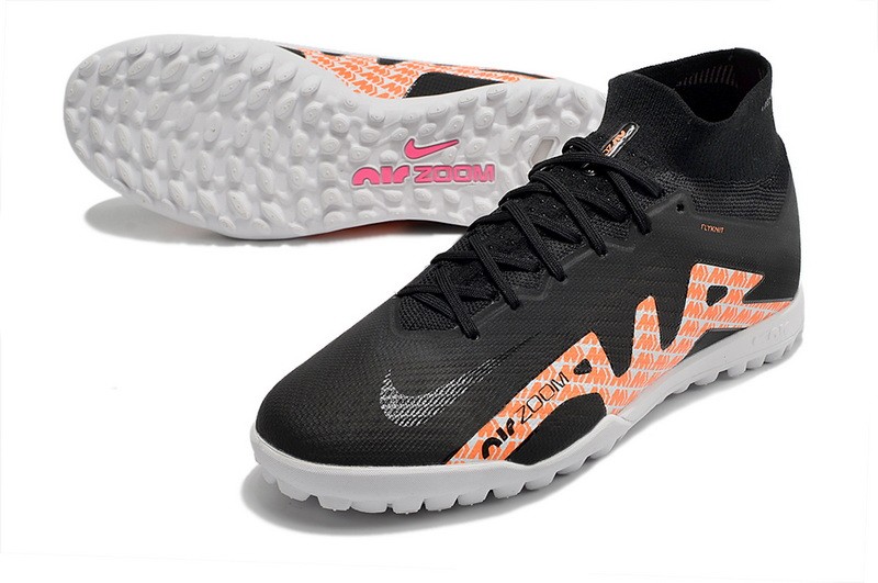 Nike Air Zoom Mercurial Superfly 9 Elite Turf - Black/Orange