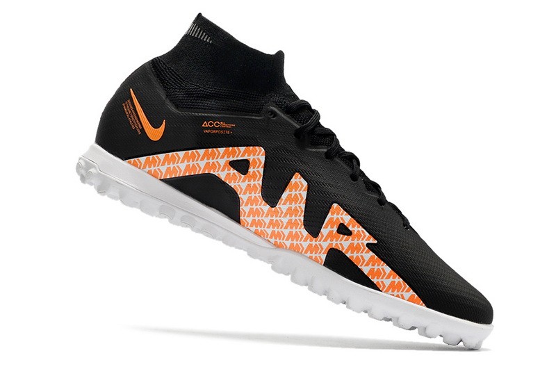 Nike Air Zoom Mercurial Superfly 9 Elite Turf - Black/Orange