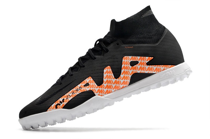 Nike Air Zoom Mercurial Superfly 9 Elite Turf - Black/Orange