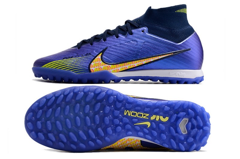 Nike Air Zoom Mercurial Superfly 9 Elite Turf - Blue/Navy