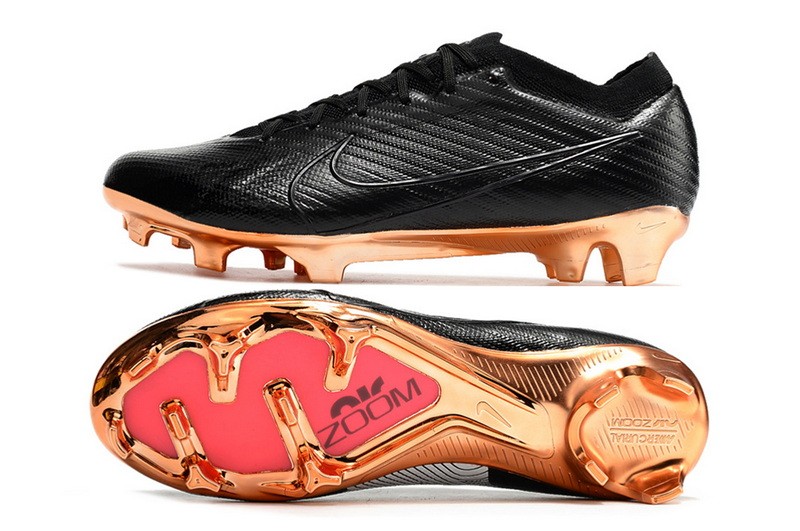 Nike Air Zoom Mercurial Vapor 15 Elite FG - Black/Metallic Copper