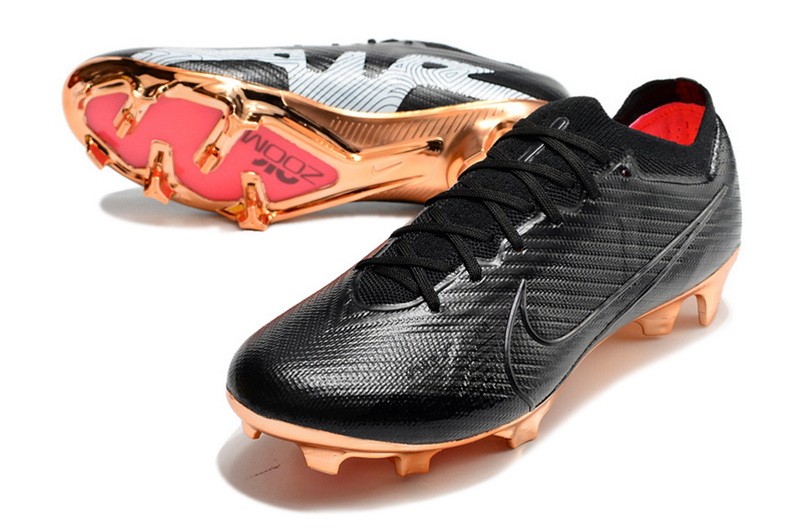 Nike Air Zoom Mercurial Vapor 15 Elite FG - Black/Metallic Copper