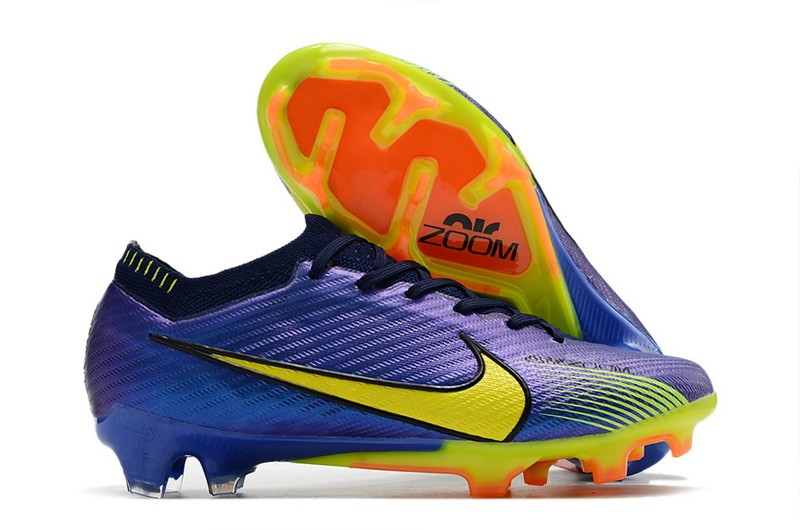 Nike Air Zoom Mercurial Vapor 15 Elite FG - Blue/Black/Yellow