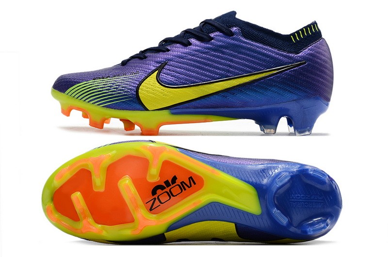 Nike Air Zoom Mercurial Vapor 15 Elite FG - Blue/Black/Yellow