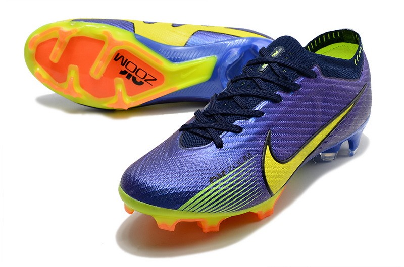 Nike Air Zoom Mercurial Vapor 15 Elite FG - Blue/Black/Yellow