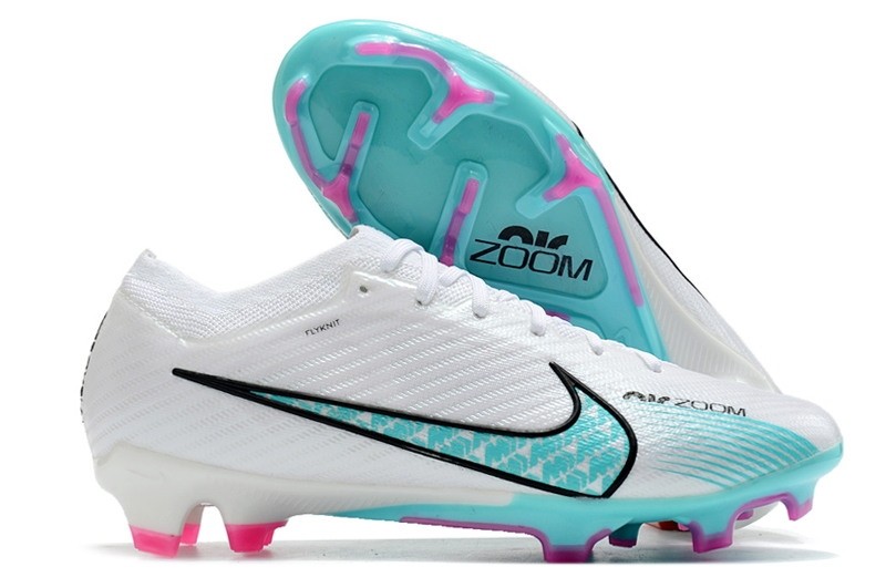 Nike Air Zoom Mercurial Vapor 15 Elite FG - White/Blue/Laser Pink
