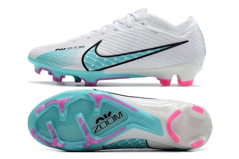 Nike Air Zoom Mercurial Vapor 15 Elite FG - White/Blue/Laser Pink