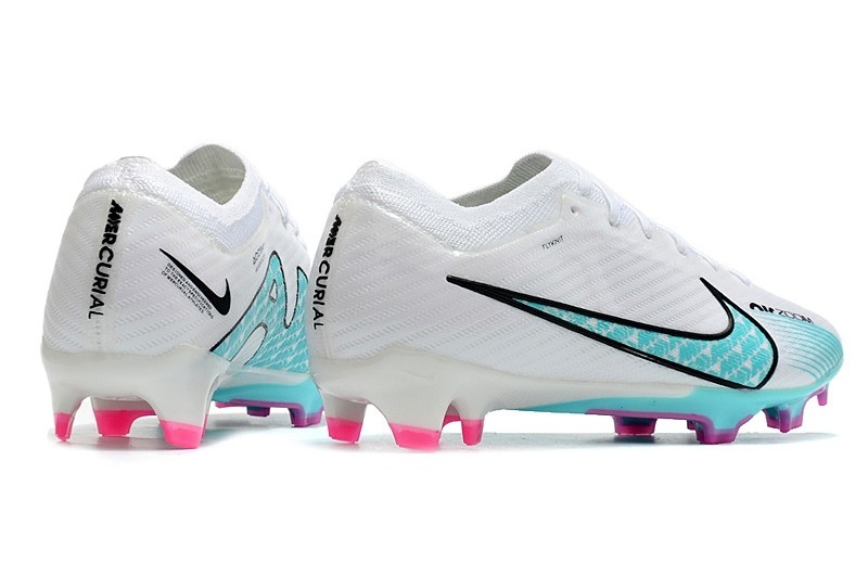 Nike Air Zoom Mercurial Vapor 15 Elite FG - White/Blue/Laser Pink
