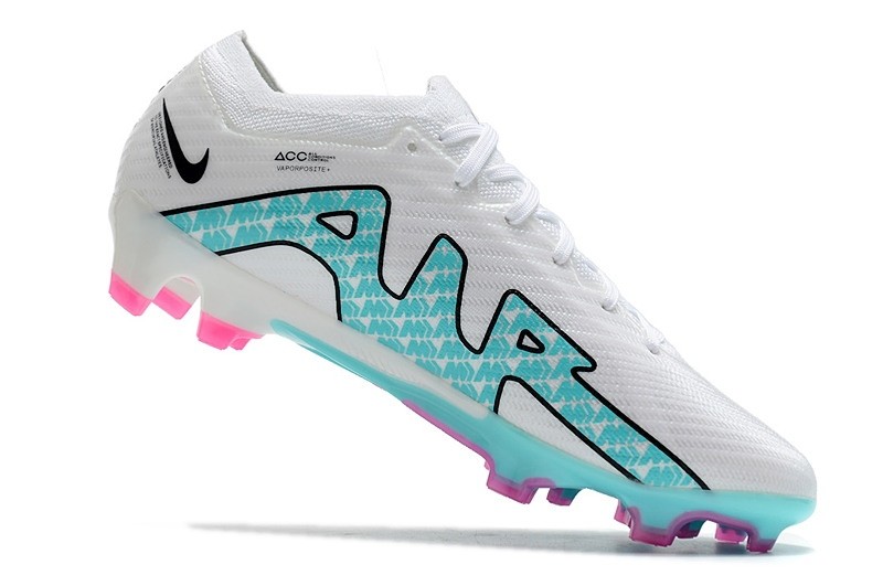 Nike Air Zoom Mercurial Vapor 15 Elite FG - White/Blue/Laser Pink