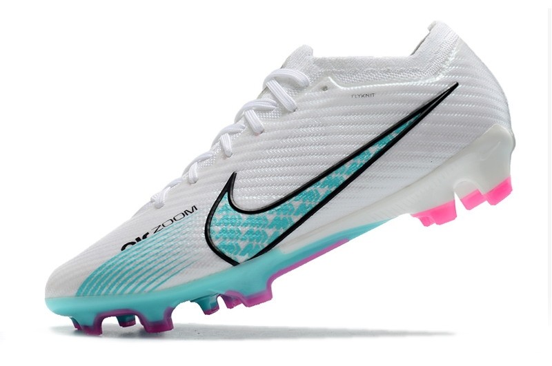 Nike Air Zoom Mercurial Vapor 15 Elite FG - White/Blue/Laser Pink