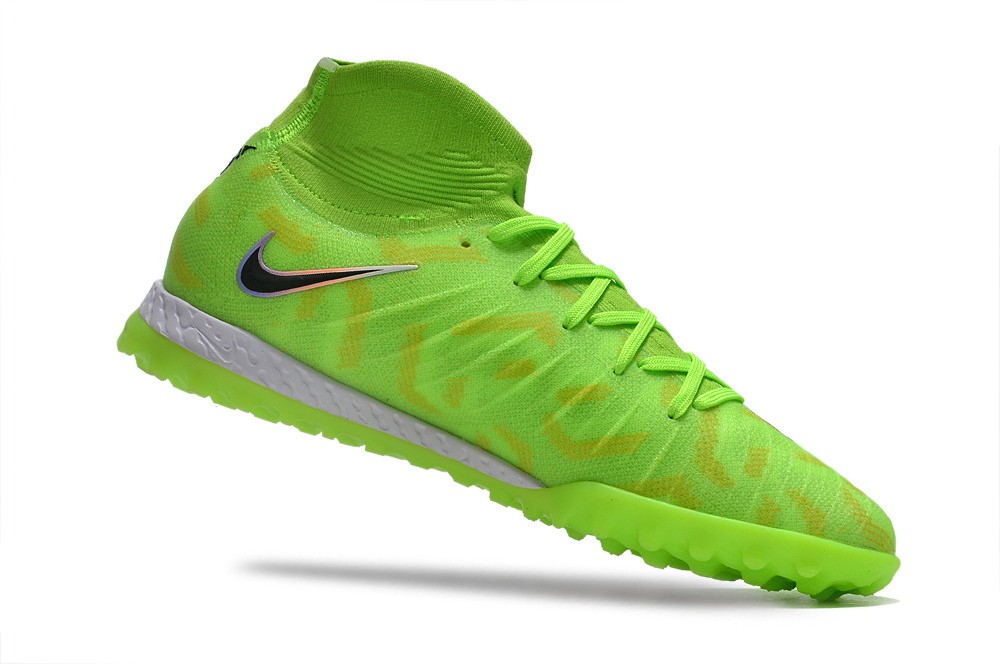 Nike By You Custom Phantom Luna Elite TF Turf - Green/Black