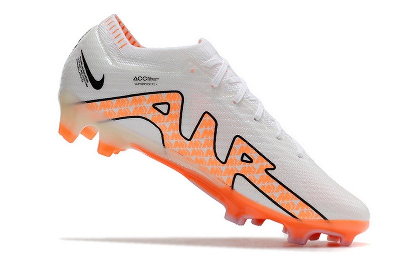 Nike Air Zoom Mercurial Vapor 15 Elite FG - White/Orange